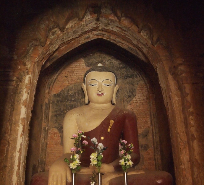 Buddha at Seinnyet Nyima Paya 