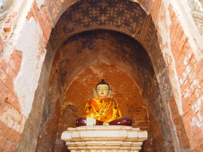 Buddha in unknown temple
